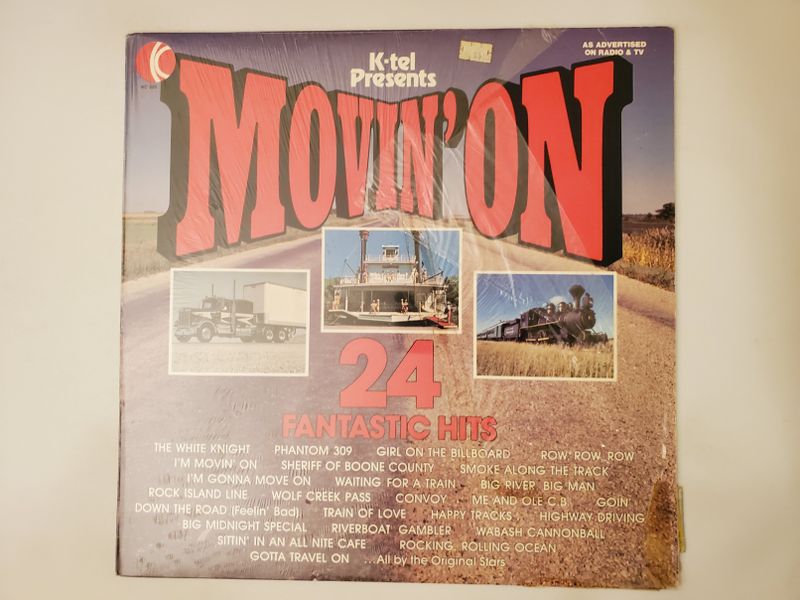 Various Artists K-tel Presents Movin' On: 24 Fantastic Hits vinyl record